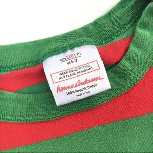 Hanna Andersson Pajamas - Hanna Andersson Christmas red green pajama pj top Hanna Andersson Pajamas - Hanna Andersson Christmas red green pajama pj top